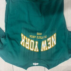 Green New York Sweatshirt